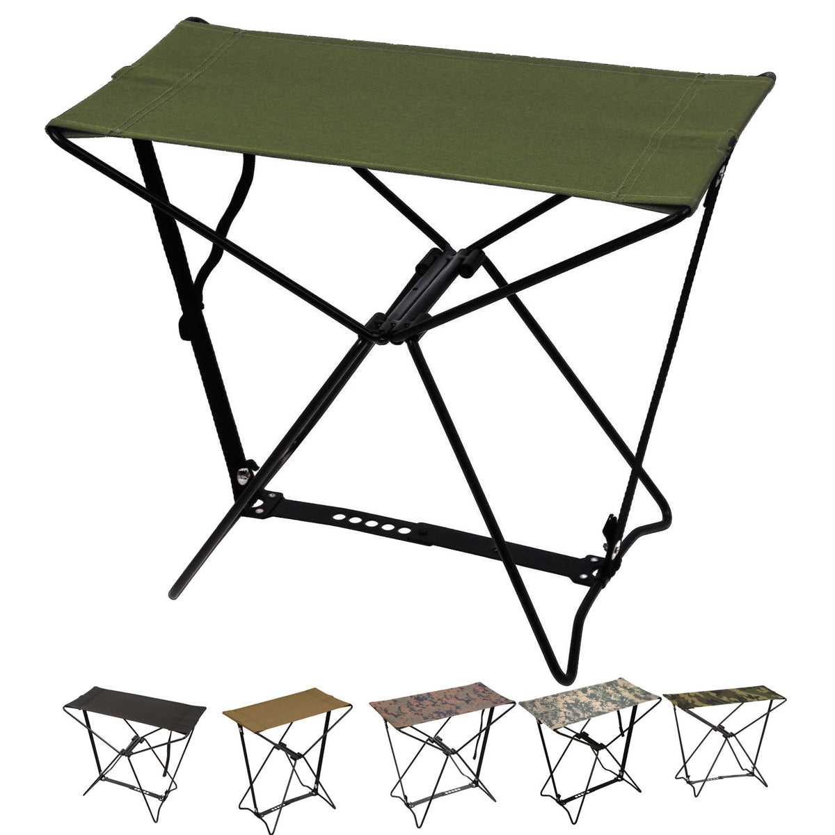 Lightweight Folding Camping Stool Portable Travel Chair Camp Bench