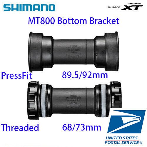 Shimano Deore XT Bottom Bracket BB-MT800 Pressfit Threaded 68/73mm or 89.5/92mm