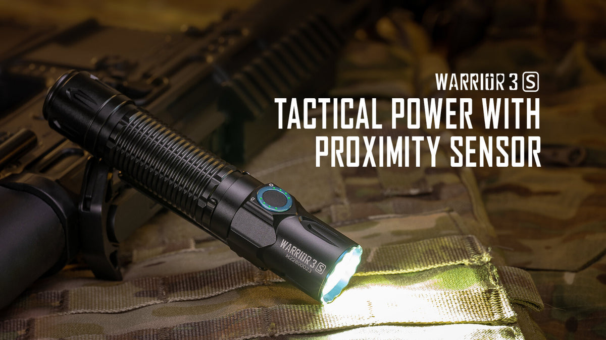 Waterproof Tactical Flashlight 2300 Lumens Dual Switch LED Handheld Torch