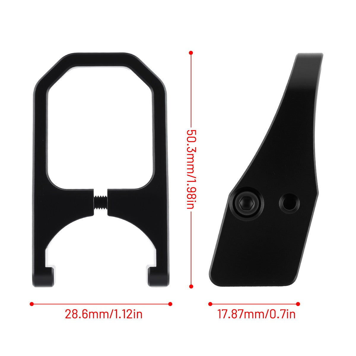 Aluminum Bolt Racker Handle for Browning Buck Mark Pistol - Easy Pull