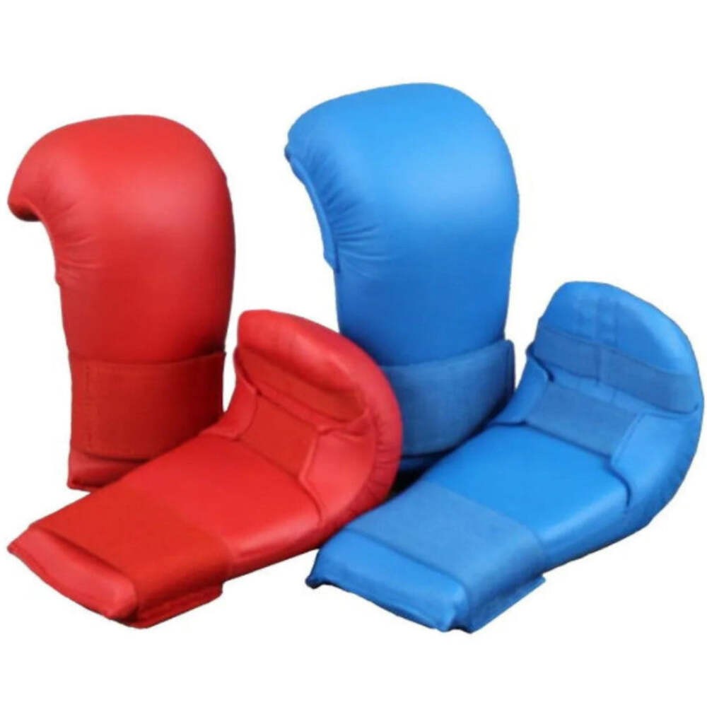 Martial Arts Punch Mitts - WKF Karate Training Gloves for Karate and Taekwondo