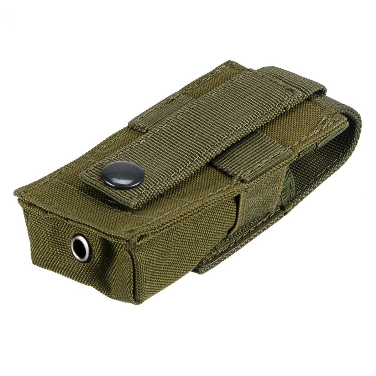 Tactical Molle Flashlight Holder Holster Pouch for Belt or Backpack