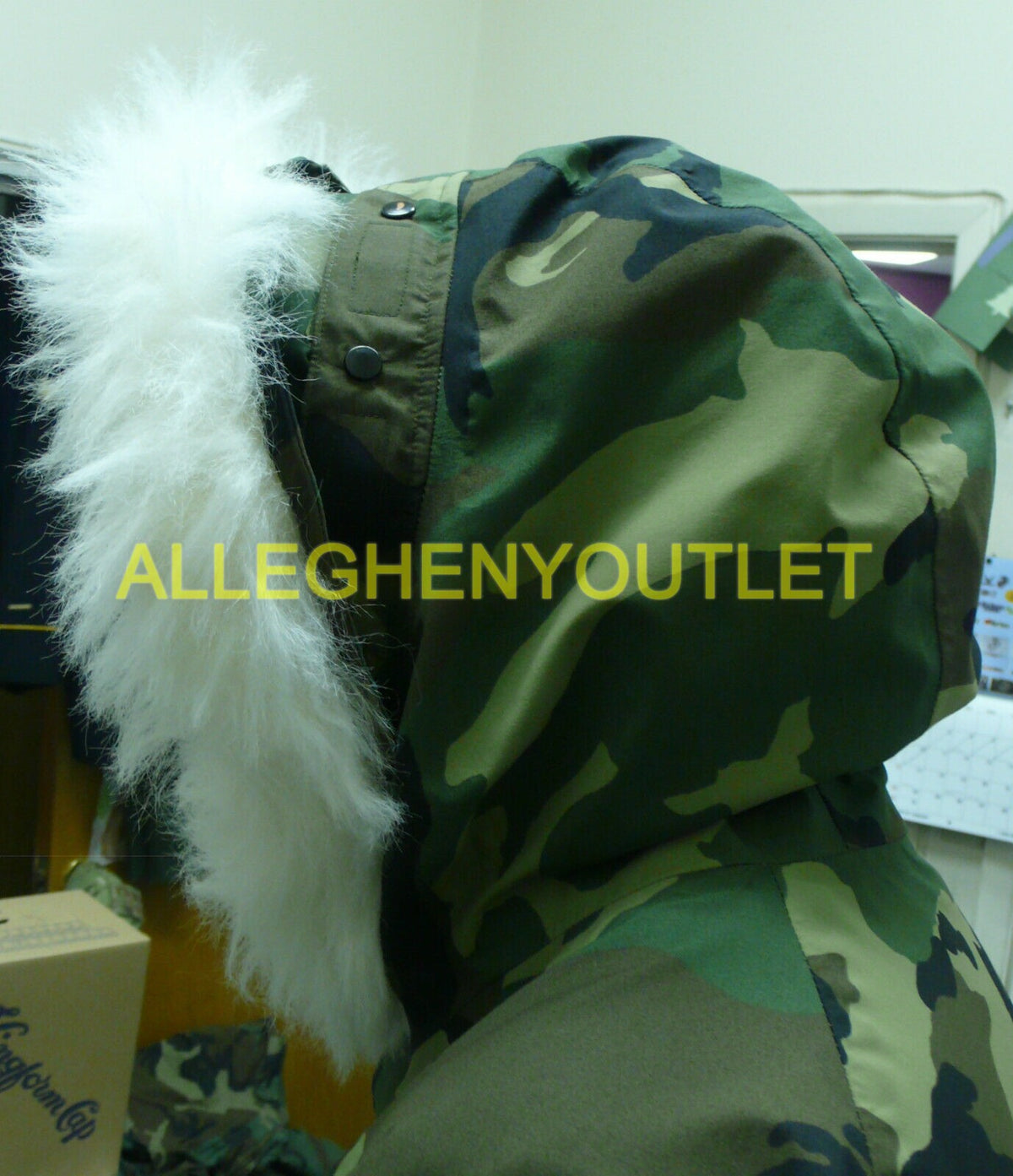 Military Fur Ruff Attachment for ECWCS Gore-Tex Parka X-Large