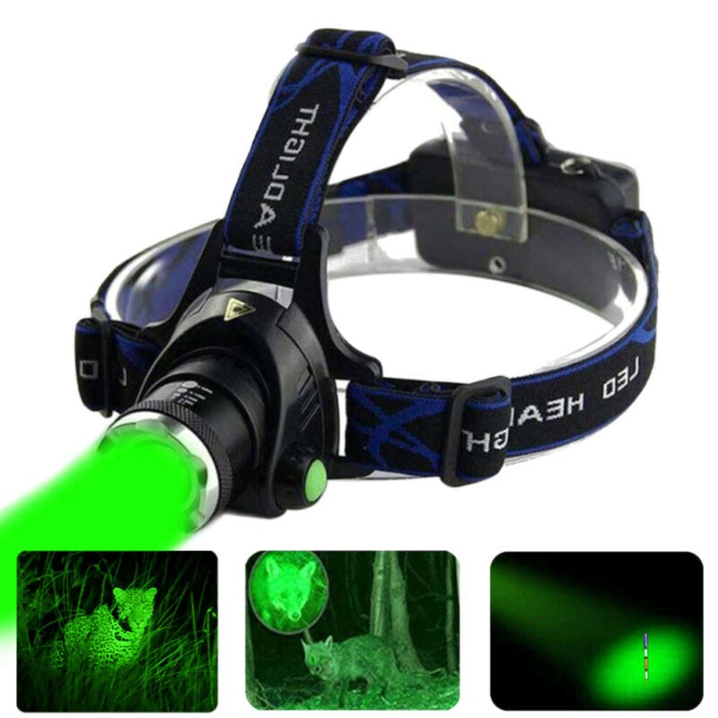 Rechargeable LED Headlamp for Hunting, Camping & Outdoor Activities