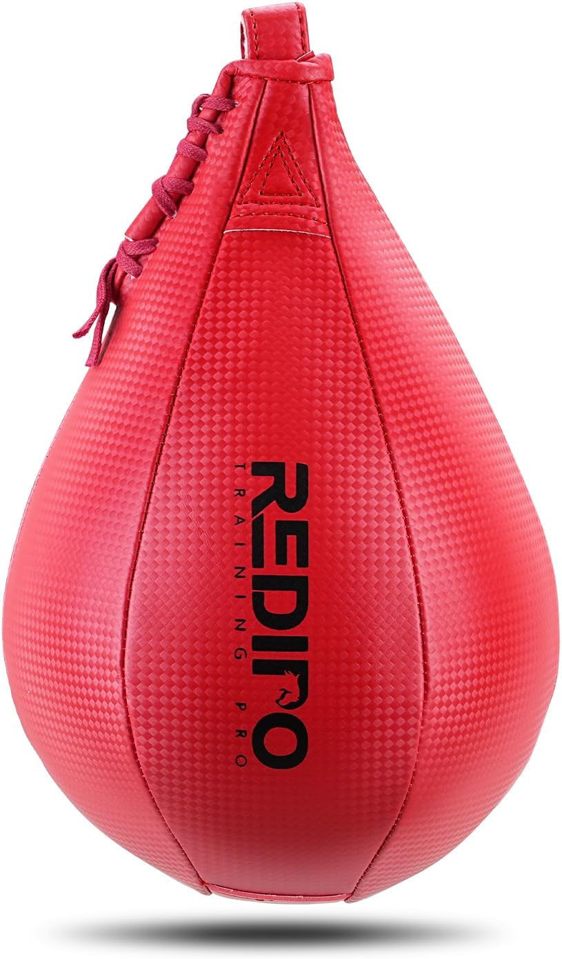 Heavy Duty PU Leather Speed Bag for Boxing & Martial Arts Training