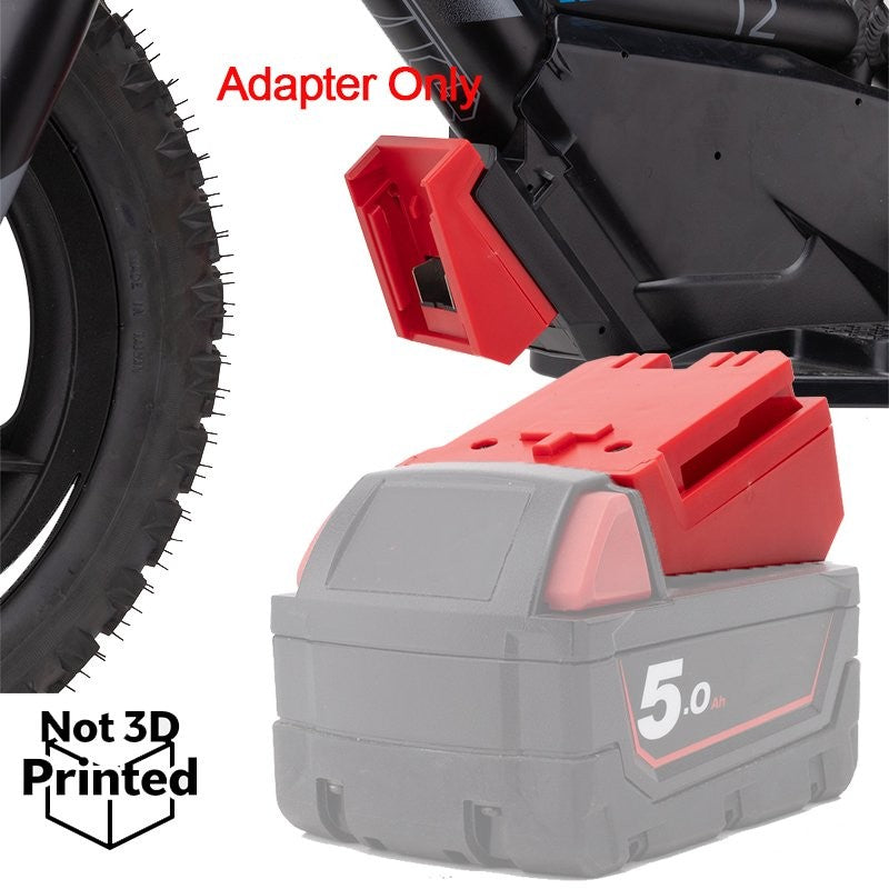 Milwaukee 18V Battery Adapter for Stacyc 12" and 16" Bikes