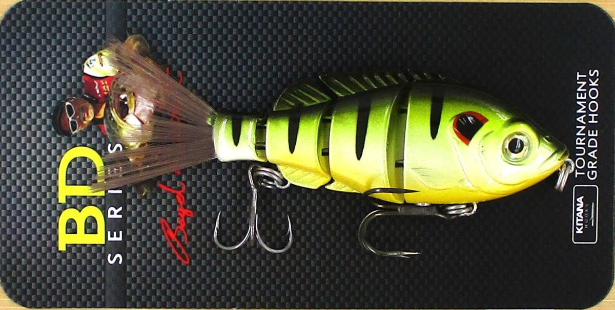 3.75-Inch Jointed Swimbait for Freshwater Fishing - Sunfish Design