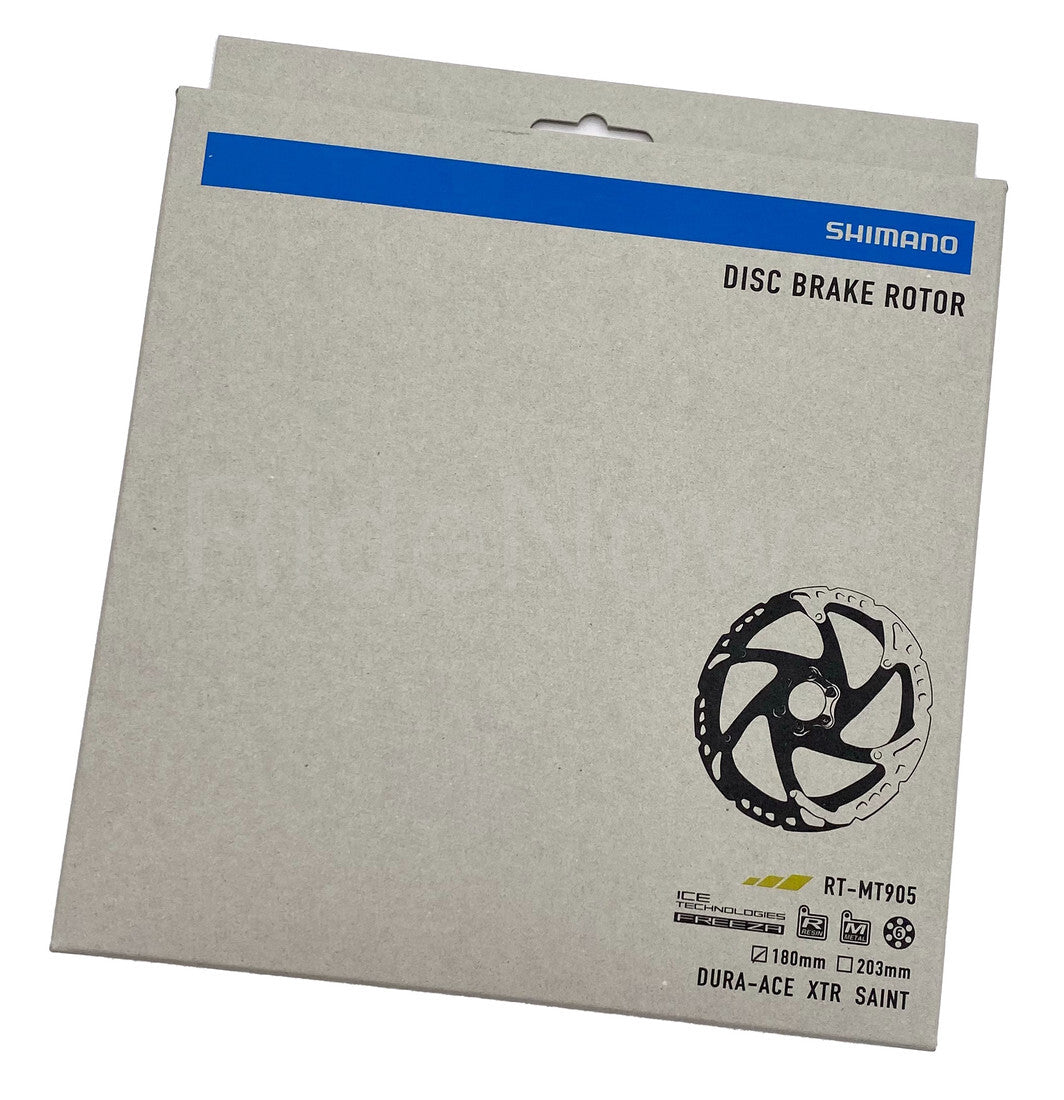 Shimano XTR RT-MT905 180mm 6-Bolt Bike Disc Brake Rotor Ice Tech Freeza
