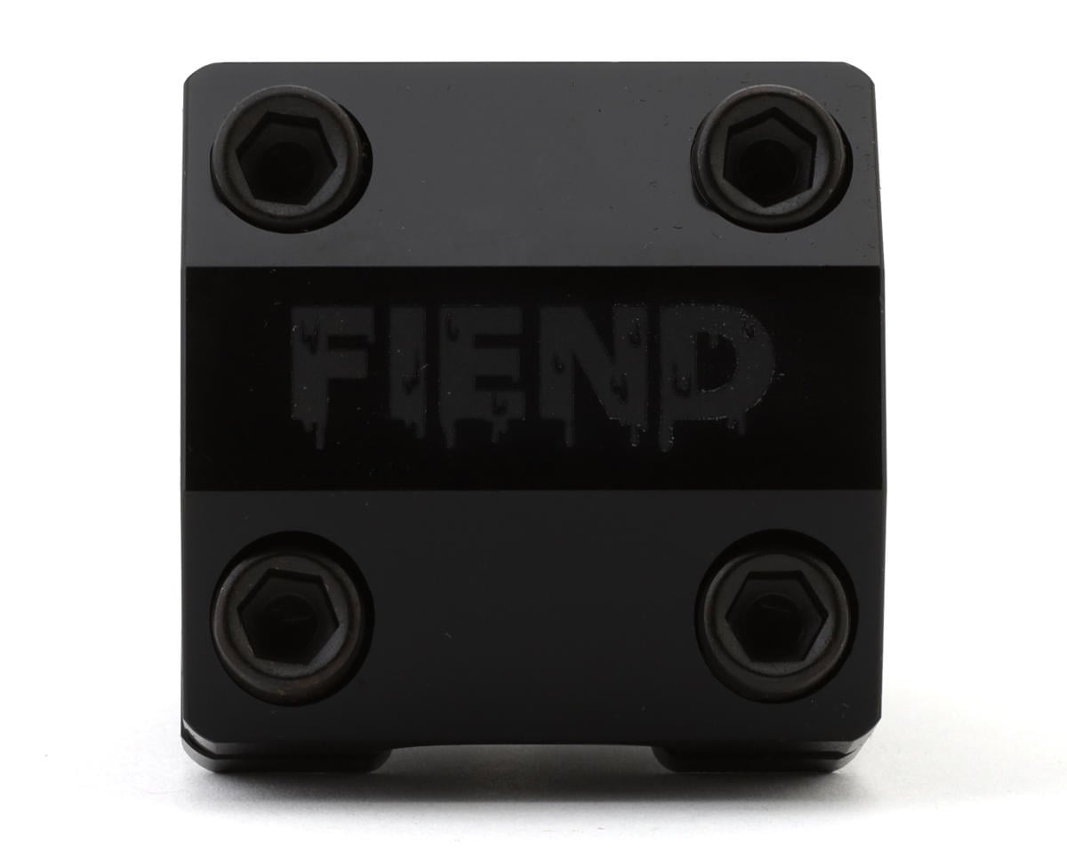 BMX Bicycle Stem 48mm Reach 22.2mm Clamp Black - Fiend Reynolds V4