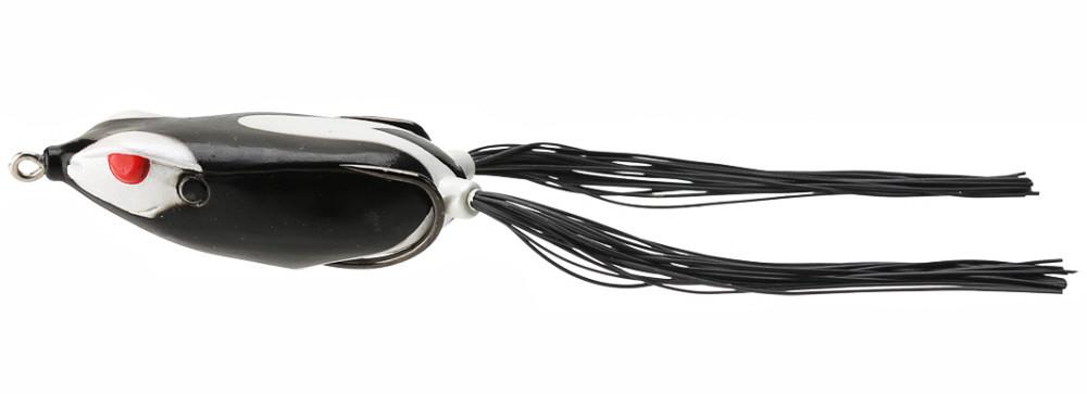Topwater Bass Frog 2.5 Inch Hollow Body Lure for Heavy Cover & Open Water