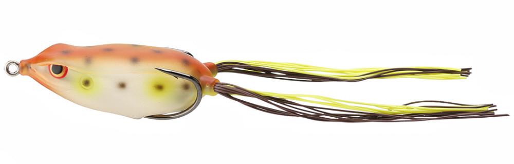Topwater Bass Frog 2.5 Inch Hollow Body Lure for Heavy Cover & Open Water
