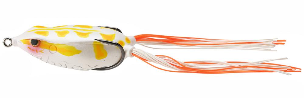 Topwater Bass Frog 2.5 Inch Hollow Body Lure for Heavy Cover & Open Water